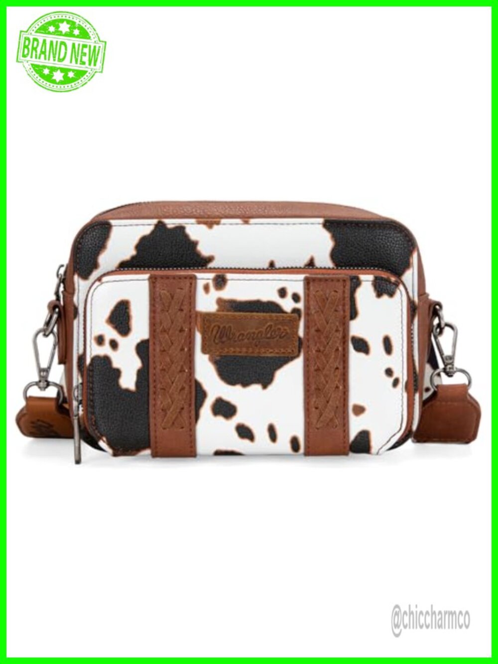 Western Crossbody Bag Vegan Leather Guitar Strap Small Purse